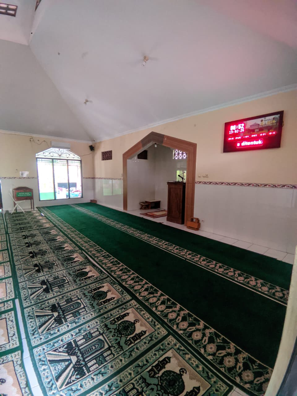 Interior Masjid